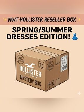 NWT $600+ Hollister Reseller Box